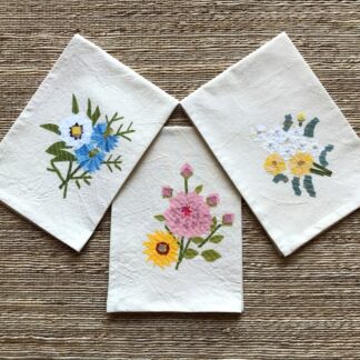 Calyz Bouquet Kitchen Towel Set of 3